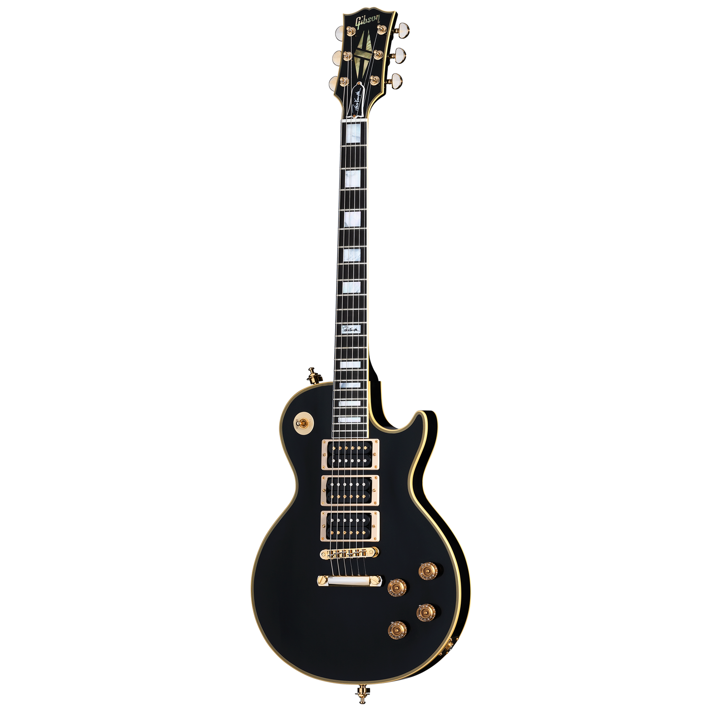 Gibson Custom Peter Frampton "Phenix" Inspired Les Paul Custom VOS, Ebony Electric Guitar Gibson Custom