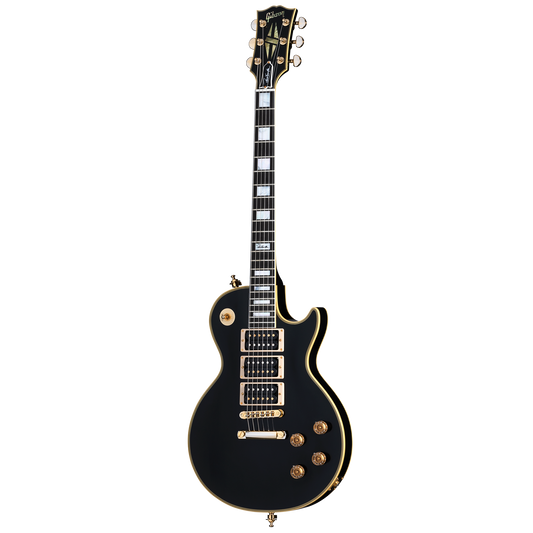 Gibson Custom Peter Frampton "Phenix" Inspired Les Paul Custom VOS, Ebony Electric Guitar Gibson Custom