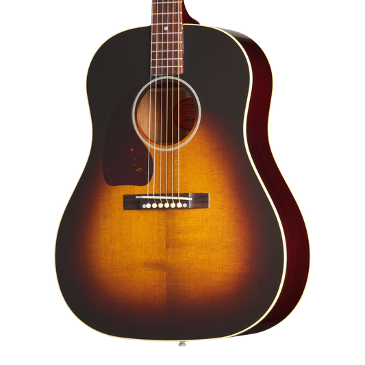 Gibson Custom 1942 Banner J-45 Reissue, Left-Handed, Vintage Sunburst Acoustic Guitar Gibson Custom