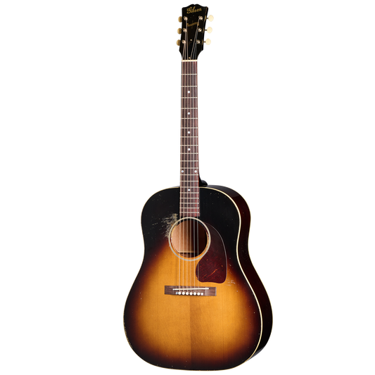 Gibson Custom 1942 Banner J-45 Reissue, Heavy Aged, Vintage Sunburst Acoustic Guitar Gibson Custom