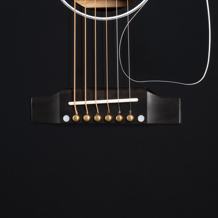 Gibson Custom J-45 Custom, Ebony Acoustic Guitar Gibson Custom