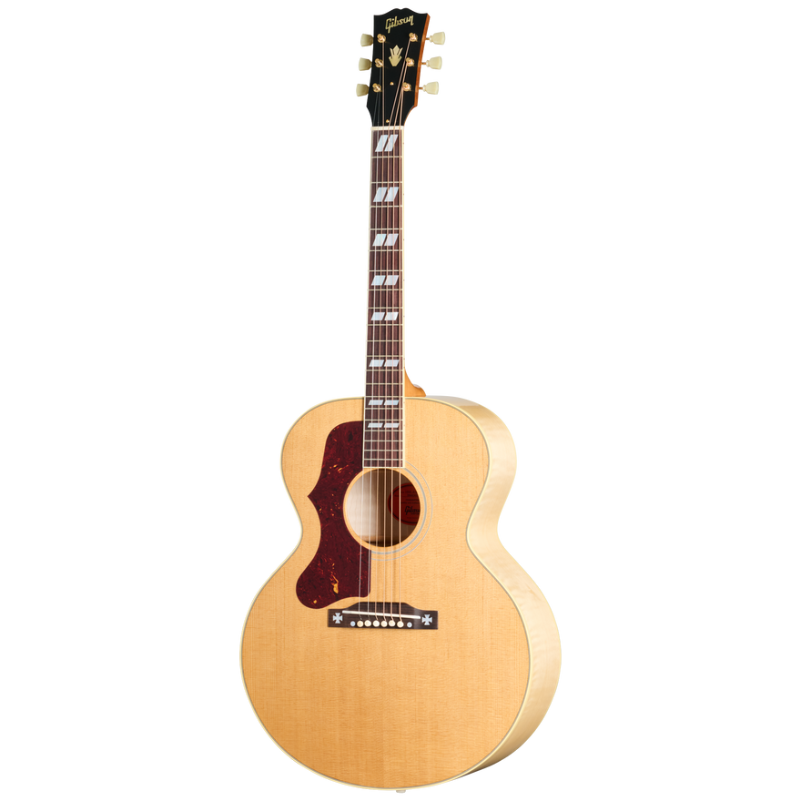 Gibson Custom 1952 J-185 Reissue, Left-Handed, Antique Natural Acoustic Guitar Gibson Custom
