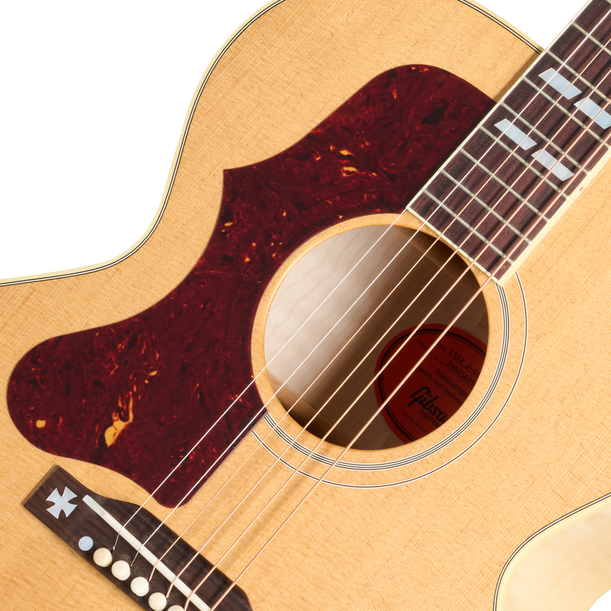 Gibson Custom 1952 J-185 Reissue, Left-Handed, Antique Natural Acoustic Guitar Gibson Custom