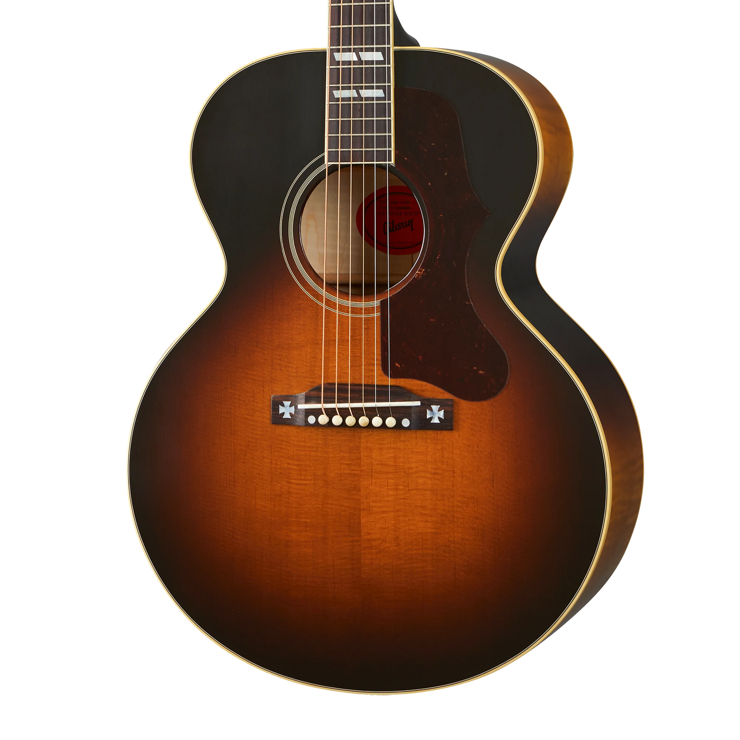 Gibson Custom 1952 J-185 Reissue, Vintage Sunburst Acoustic Guitar Gibson Custom