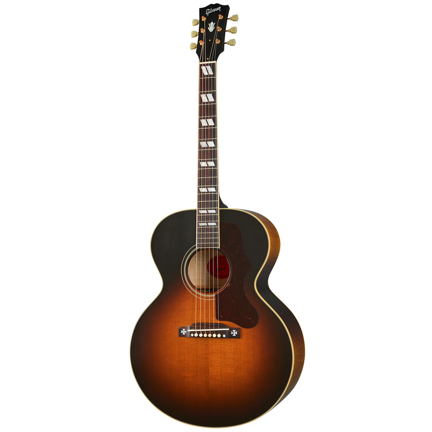 Gibson Custom 1952 J-185 Reissue, Vintage Sunburst Acoustic Guitar Gibson Custom