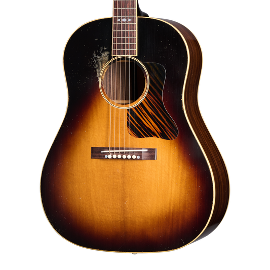 Gibson Custom 1936 Advanced Jumbo Reissue, Heavy Aged, Vintage Sunburst Acoustic Guitar Gibson Custom