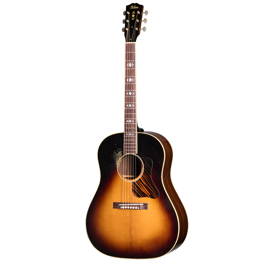 Gibson Custom 1936 Advanced Jumbo Reissue, Heavy Aged, Vintage Sunburst Acoustic Guitar Gibson Custom