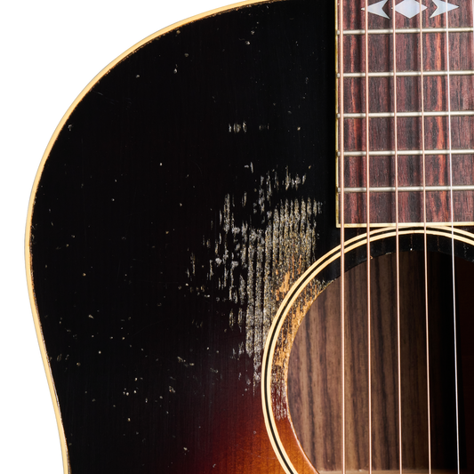 Gibson Custom 1936 Advanced Jumbo Reissue, Heavy Aged, Vintage Sunburst Acoustic Guitar Gibson Custom