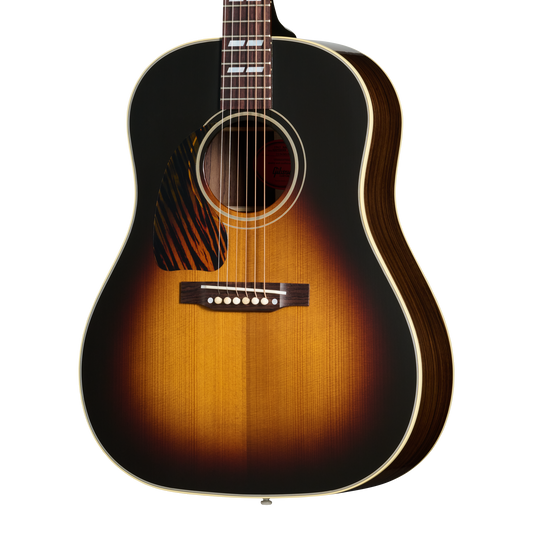 Gibson Custom 1942 Banner Southern Jumbo Reissue, Left-Handed, Vintage Sunburst Acoustic Guitar Gibson Custom