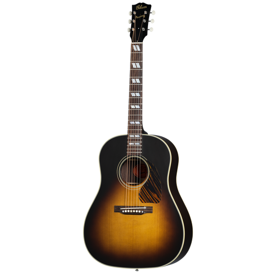 Gibson Custom 1942 Banner Southern Jumbo Reissue, Vintage Sunburst Acoustic Guitar Gibson Custom
