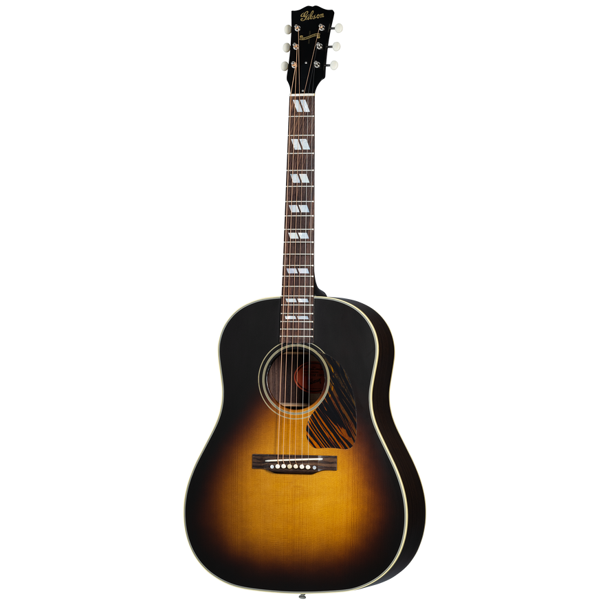 Gibson Custom 1942 Banner Southern Jumbo Reissue, Vintage Sunburst Acoustic Guitar Gibson Custom