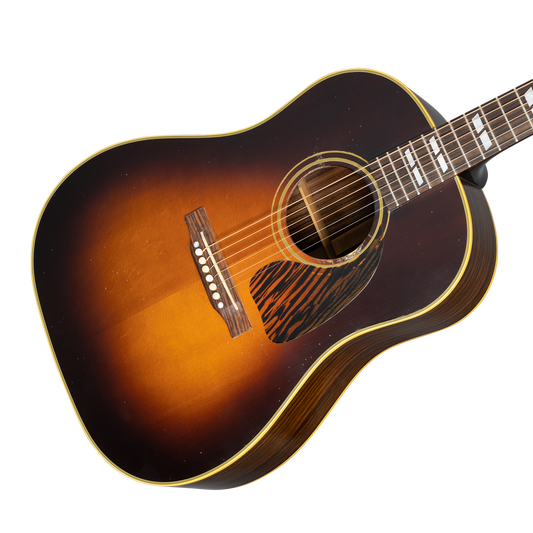 Gibson Custom 1942 Banner Southern Jumbo Reissue, Vintage Sunburst Light Aged Acoustic Guitar Gibson Custom