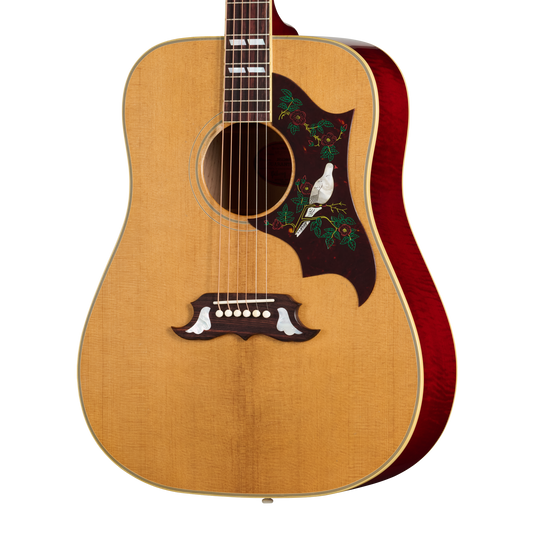 Gibson Custom 1963 Dove Reissue, Light Aged, Dark Natural Acoustic Guitar Gibson Custom