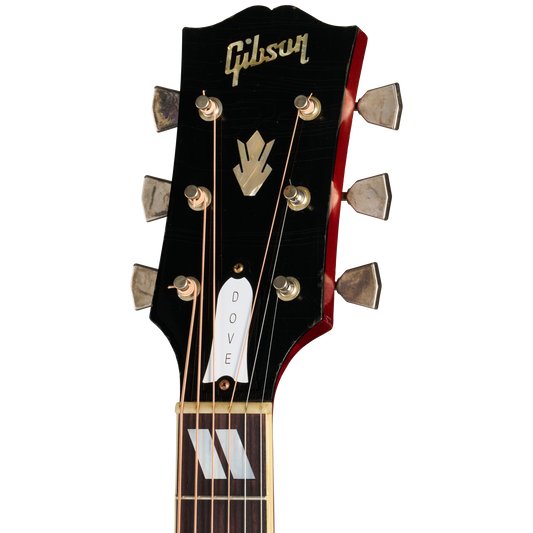 Gibson Custom 1963 Dove Reissue, Light Aged, Dark Natural Acoustic Guitar Gibson Custom