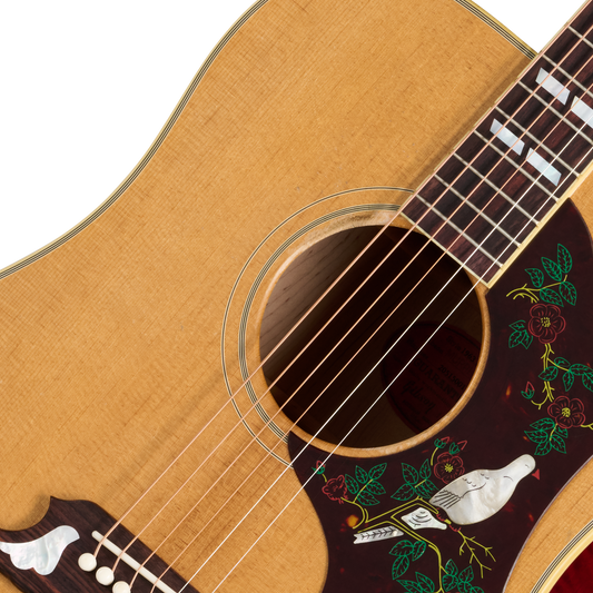 Gibson Custom 1963 Dove Reissue, Light Aged, Dark Natural Acoustic Guitar Gibson Custom