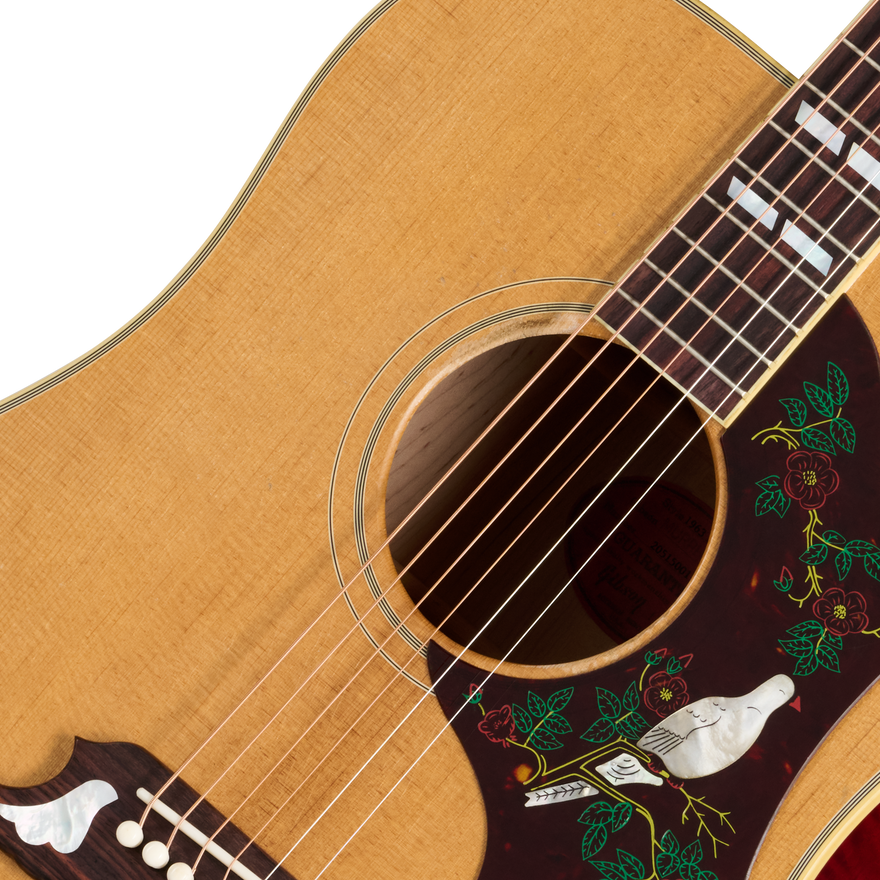 Gibson Custom 1963 Dove Reissue, Light Aged, Dark Natural Acoustic Guitar Gibson Custom