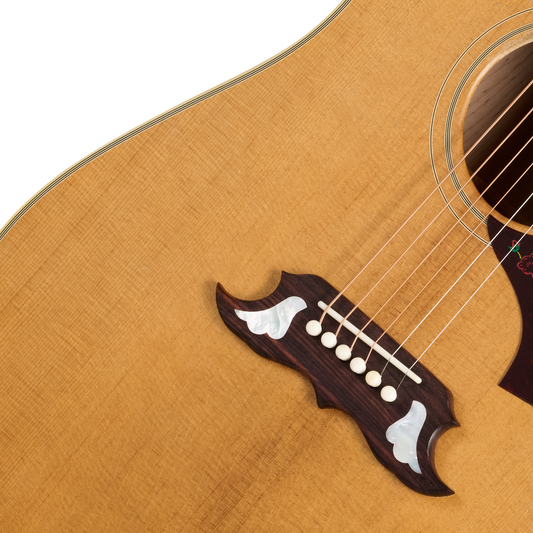 Gibson Custom 1963 Dove Reissue, Light Aged, Dark Natural Acoustic Guitar Gibson Custom