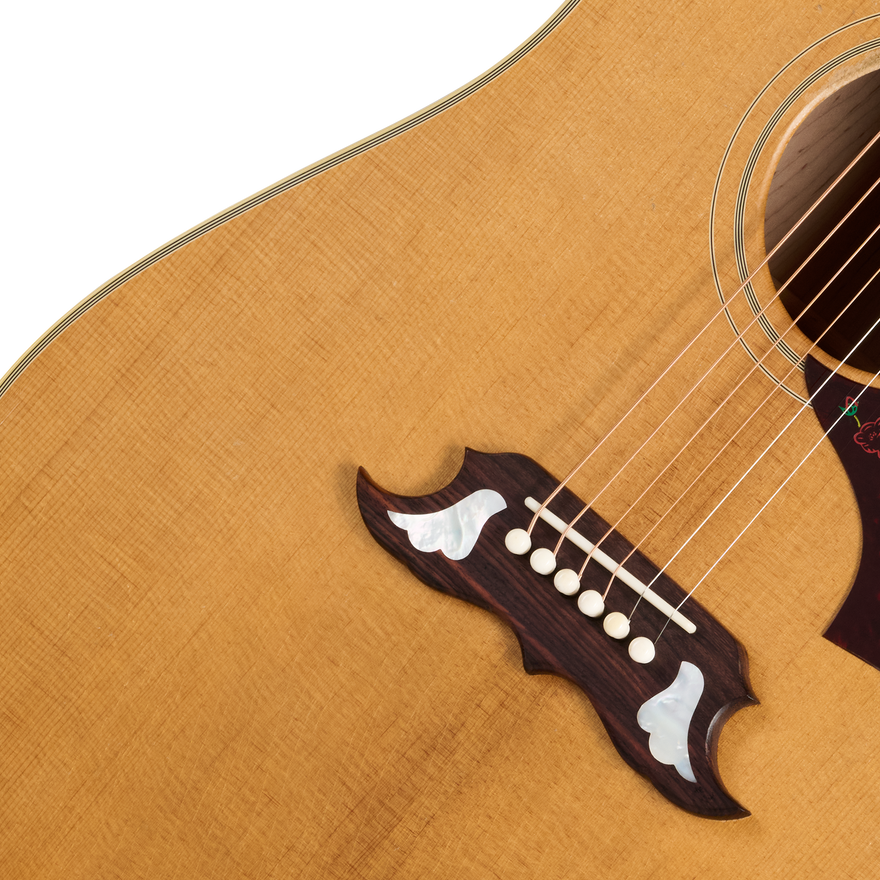Gibson Custom 1963 Dove Reissue, Light Aged, Dark Natural Acoustic Guitar Gibson Custom