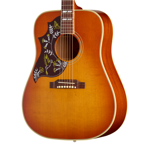 Gibson Custom 1960 Hummingbird Reissue, Left-Handed, Heritage Cherry Sunburst Acoustic Guitar Gibson Custom