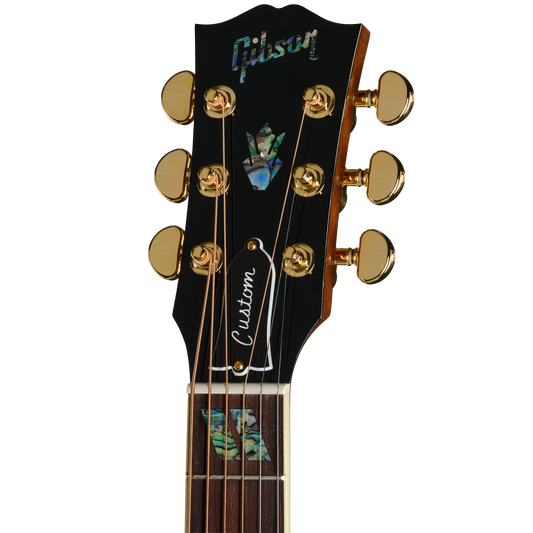 Gibson Custom Hummingbird Elegant Koa, Honey Burst Acoustic Guitar Gibson Custom