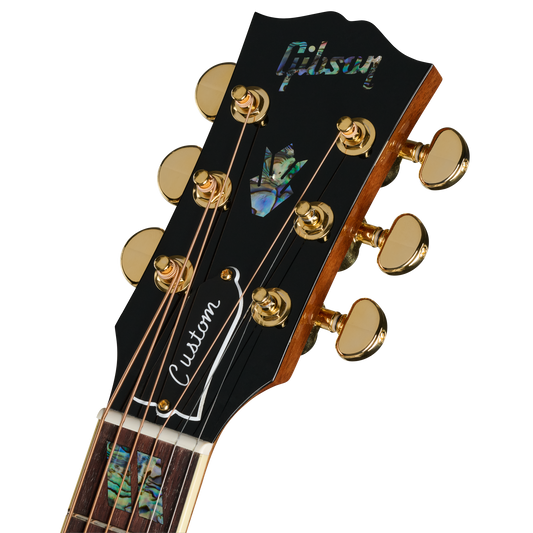 Gibson Custom Hummingbird Elegant Koa, Honey Burst Acoustic Guitar Gibson Custom