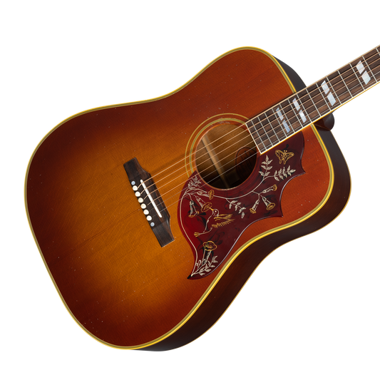 Gibson Custom 1960 Hummingbird Reissue, Light Aged, Heritage Cherry Sunburst Acoustic Guitar Gibson Custom