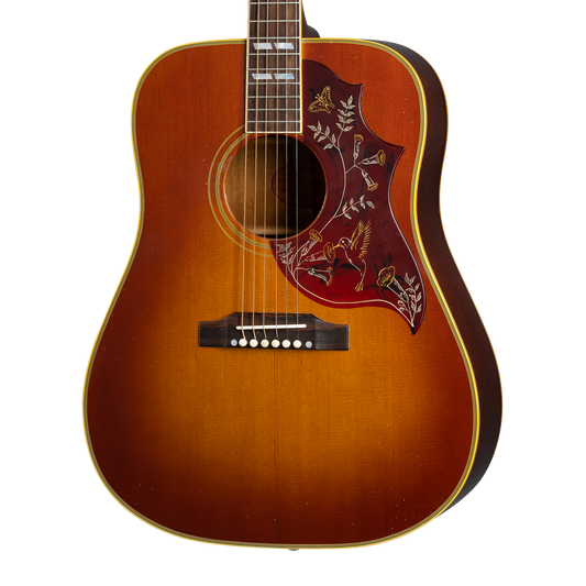 Gibson Custom 1960 Hummingbird Reissue, Light Aged, Heritage Cherry Sunburst Acoustic Guitar Gibson Custom