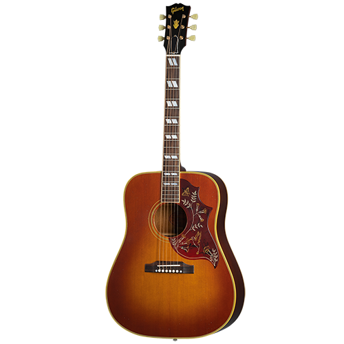 Gibson Custom 1960 Hummingbird Reissue, Light Aged, Heritage Cherry Sunburst Acoustic Guitar Gibson Custom