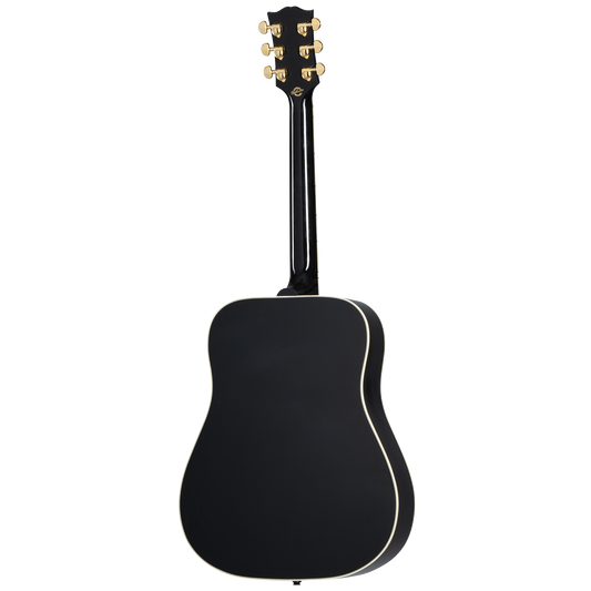 Gibson Custom Hummingbird Custom, Ebony Acoustic Guitar Gibson Custom