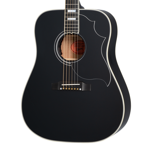 Gibson Custom Hummingbird Custom, Ebony Acoustic Guitar Gibson Custom