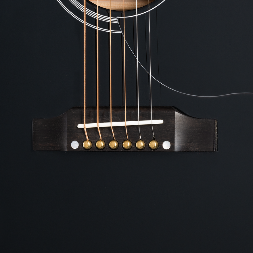 Gibson Custom Hummingbird Custom, Ebony Acoustic Guitar Gibson Custom