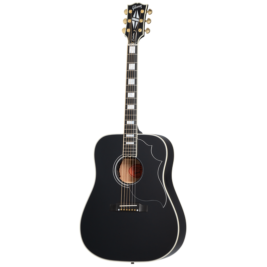 Gibson Custom Hummingbird Custom, Ebony Acoustic Guitar Gibson Custom