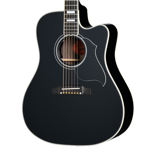 Gibson Custom Songwriter EC Custom, Ebony Acoustic Guitar Gibson Custom