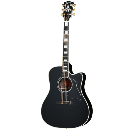 Gibson Custom Songwriter EC Custom, Ebony Acoustic Guitar Gibson Custom