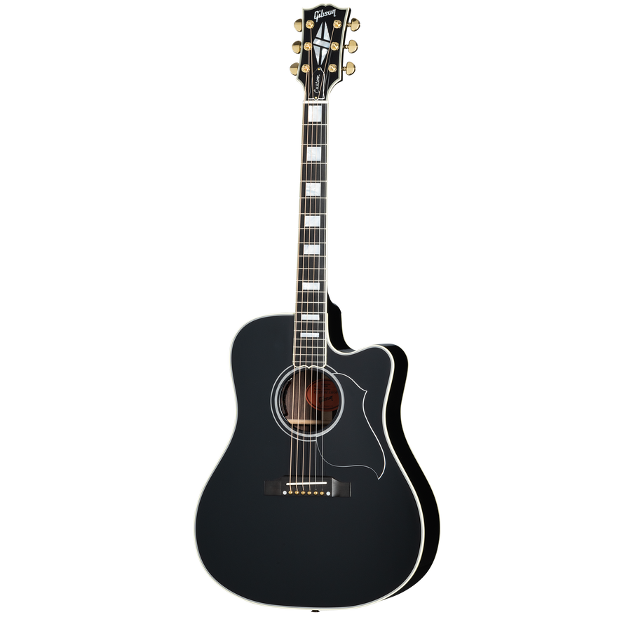 Gibson Custom Songwriter EC Custom, Ebony Acoustic Guitar Gibson Custom