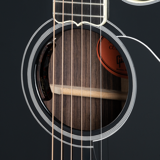 Gibson Custom Songwriter EC Custom, Ebony Acoustic Guitar Gibson Custom