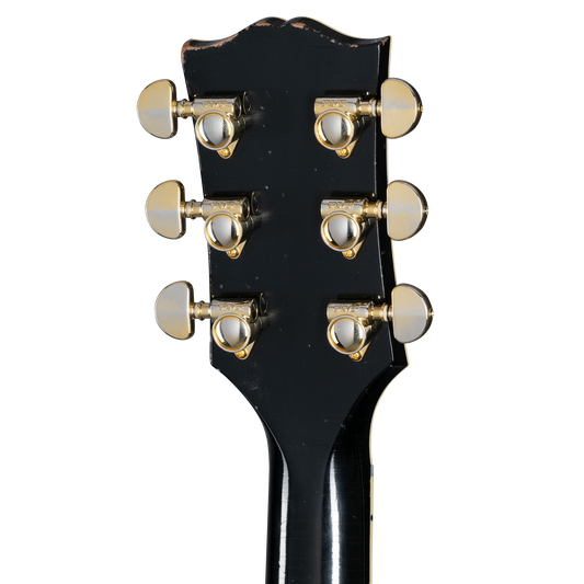 Gibson Custom 60s ES-355 Reissue Maestro Vibrola, Light Aged, Ebony Electric Guitar Gibson Custom