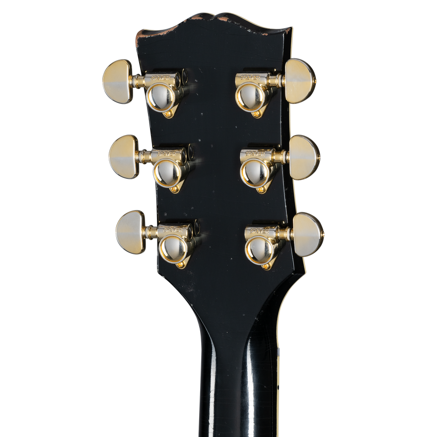 Gibson Custom 60s ES-355 Reissue Maestro Vibrola, Light Aged, Ebony Electric Guitar Gibson Custom