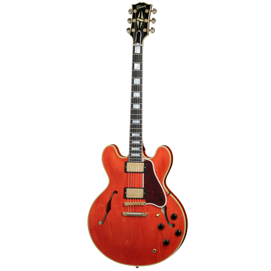 Gibson Custom 1959 ES-355 Reissue, Light Aged, Grapefruit Red Electric Guitar Gibson Custom