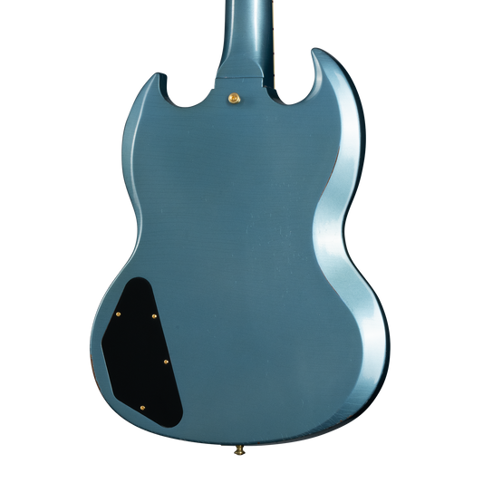 Gibson Custom 1964 SG Standard Reissue with Maestro, Light Aged, Antique Pelham Blue Electric Guitar Gibson Custom