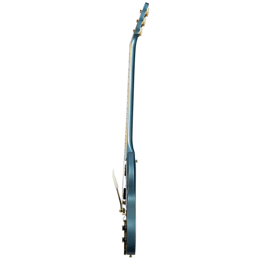 Gibson Custom 1964 SG Standard Reissue with Maestro, Light Aged, Antique Pelham Blue Electric Guitar Gibson Custom