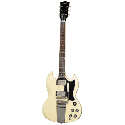 Gibson Custom 1963 SG Special Reissue, Ultra Light Aged, Classic White Electric Guitar Gibson Custom