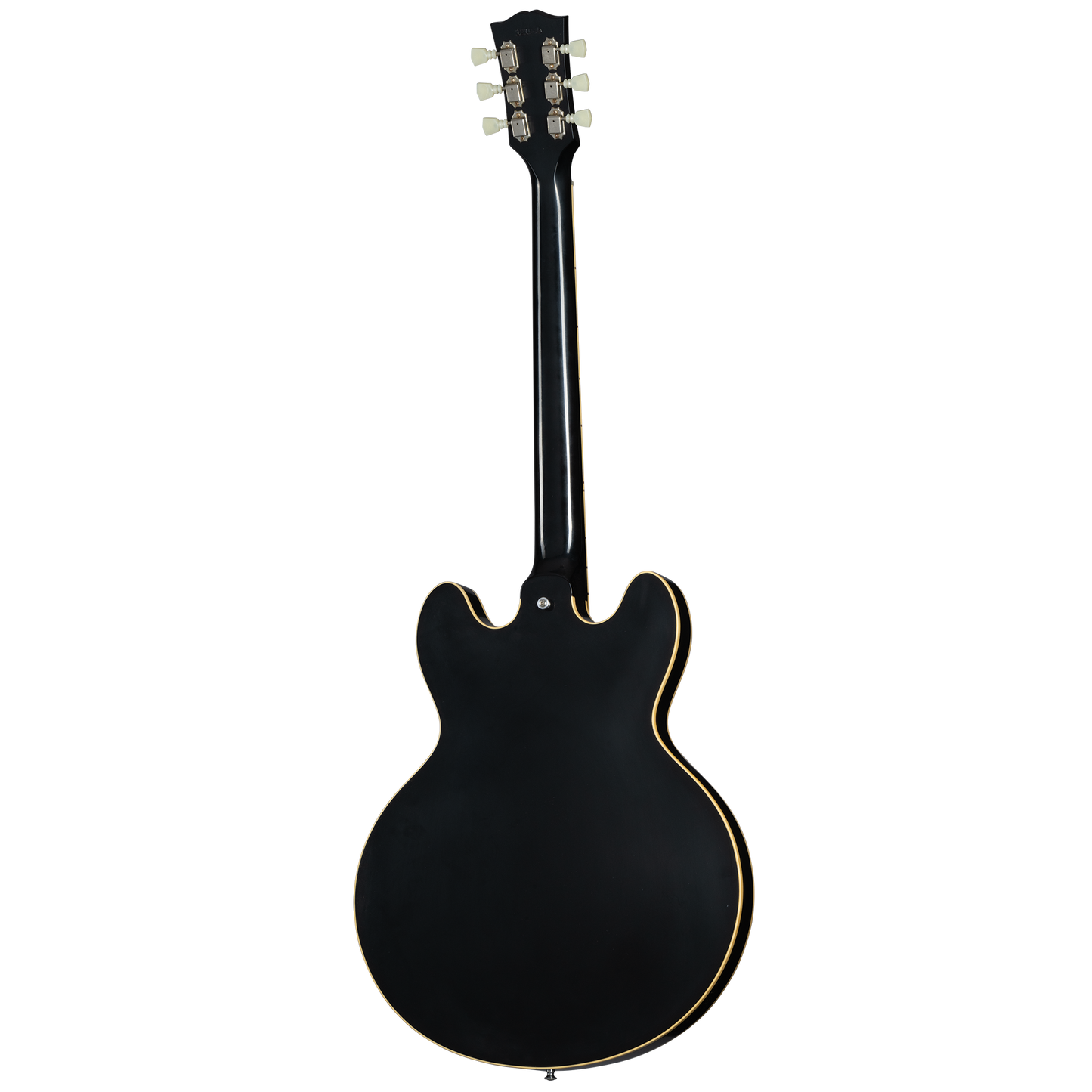 Gibson Custom 1964 ES-335 Reissue, Ebony VOS Electric Guitar Gibson Custom
