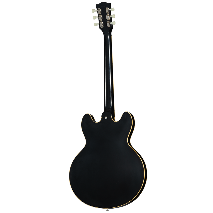 Gibson Custom 1964 ES-335 Reissue, Ebony VOS Electric Guitar Gibson Custom