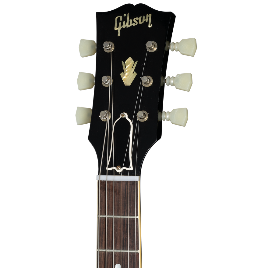 Gibson Custom 1964 ES-335 Reissue, Ebony VOS Electric Guitar Gibson Custom