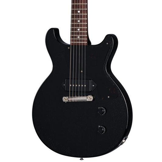 Gibson Custom 1958 Les Paul Junior Double Cut, Exclusive, TV Black Electric Guitar Gibson Custom
