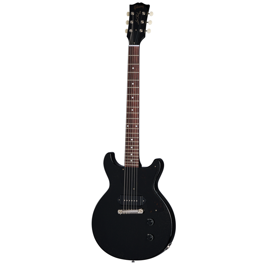Gibson Custom 1958 Les Paul Junior Double Cut, Exclusive, TV Black Electric Guitar Gibson Custom