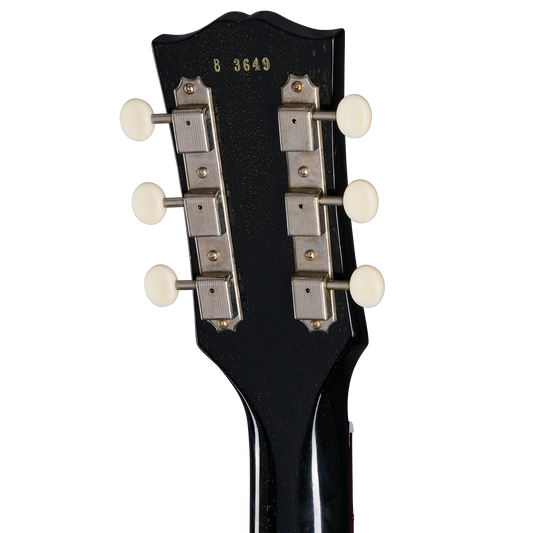 Gibson Custom 1958 Les Paul Junior Double Cut, Exclusive, TV Black Electric Guitar Gibson Custom