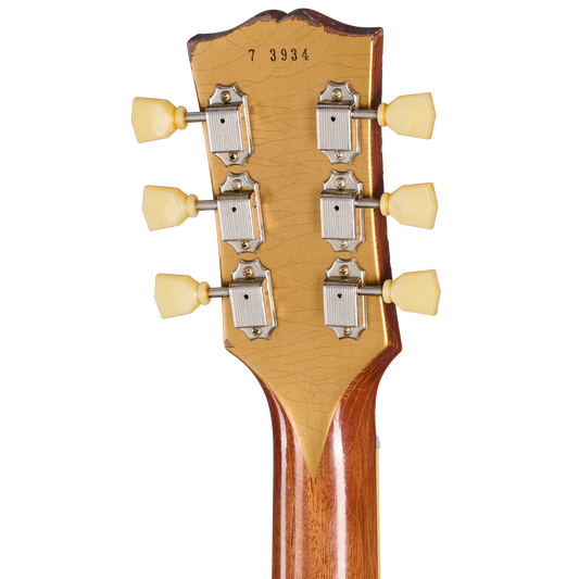 Gibson Custom 1957 Les Paul Standard Reissue, Heavy Aged, Double Gold Electric Guitar Gibson Custom