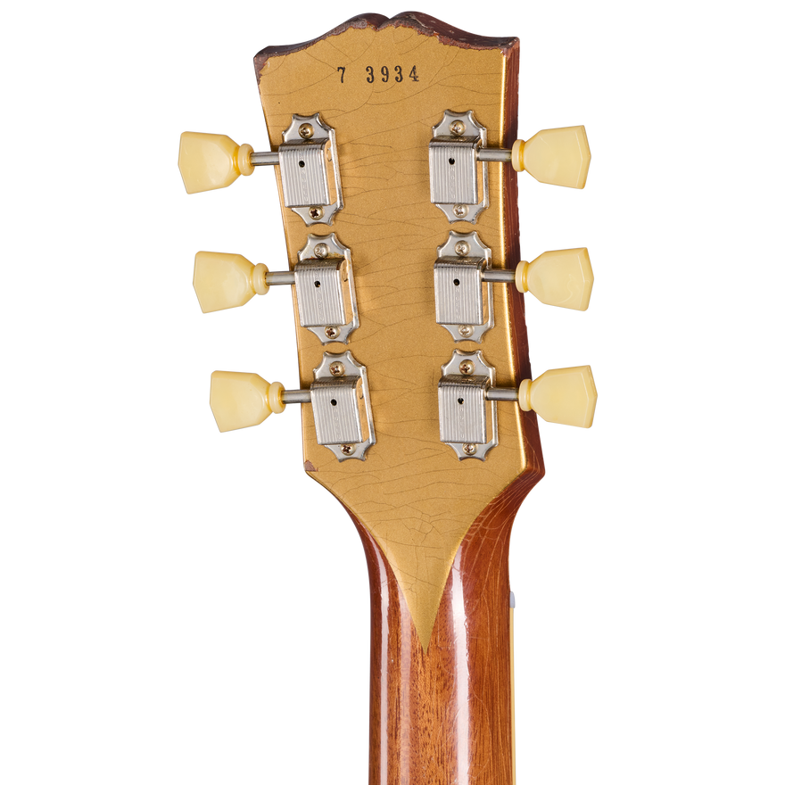 Gibson Custom 1957 Les Paul Standard Reissue, Heavy Aged, Double Gold Electric Guitar Gibson Custom